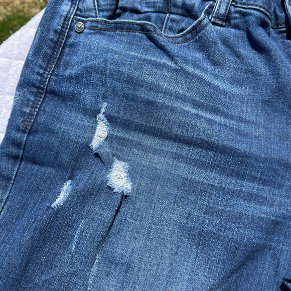 Democracy Ab Solutions Jeans Stretch Denim Straight Leg Size 8 - Picture 5 of 16